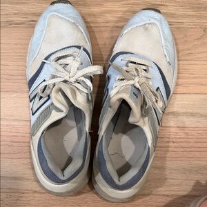 New Balance Blue and White Athletic Shoes